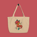 Load image into Gallery viewer, Year of the Dragon Large Tote - Ni De Mama Chinese Clothing
