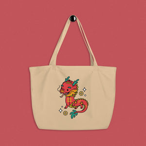 Year of the Dragon Large Tote - Ni De Mama Chinese Clothing