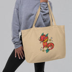 Load image into Gallery viewer, Year of the Dragon Large Tote - Ni De Mama Chinese Clothing
