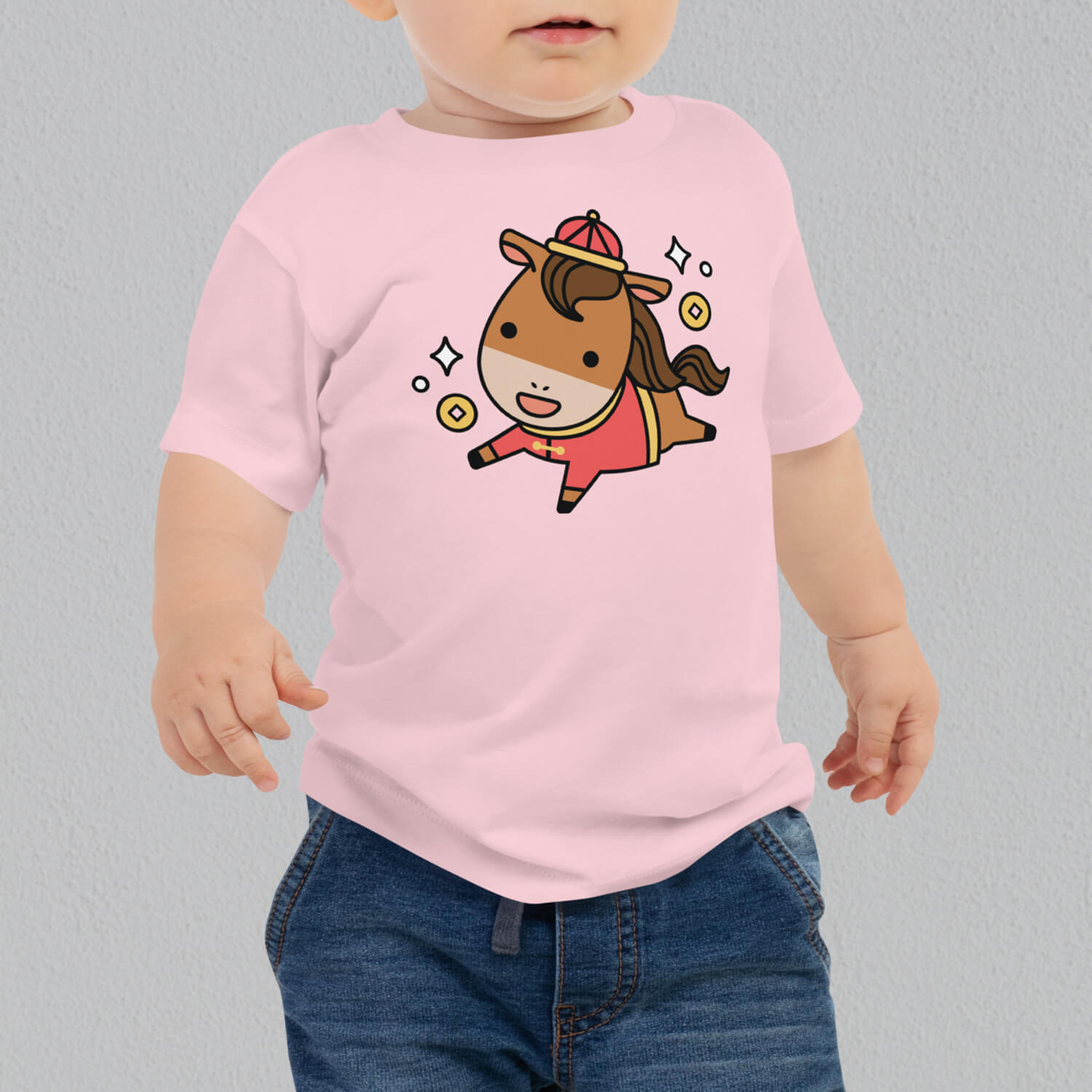 Year of the Horse Baby T-Shirt - Ni De Mama Chinese Clothing