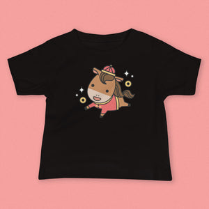 Year of the Horse Baby T-Shirt - Ni De Mama Chinese Clothing