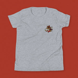 Year of the Horse Embroidered Kids T-Shirt - Ni De Mama Chinese Clothing