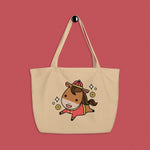 Load image into Gallery viewer, Year of the Horse Large Tote - Ni De Mama Chinese Clothing
