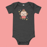 Load image into Gallery viewer, Year of the Monkey Baby Onesie - Ni De Mama Chinese Clothing
