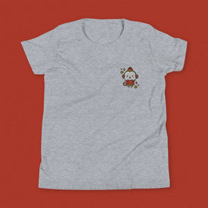 Year of the Monkey Embroidered Kids T-Shirt - Ni De Mama Chinese Clothing