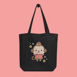 Load image into Gallery viewer, Year of the Monkey Tote Bag - Ni De Mama Chinese Clothing
