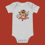 Load image into Gallery viewer, Year of the Ox Baby Onesie - Ni De Mama Chinese Clothing
