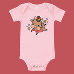 Load image into Gallery viewer, Year of the Ox Baby Onesie - Ni De Mama Chinese Clothing
