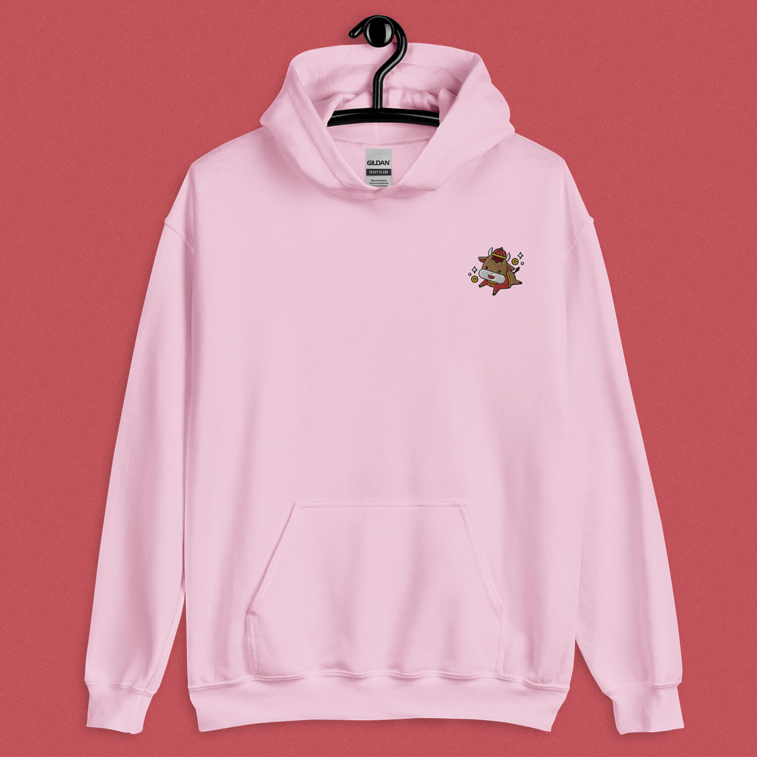 Year of the Ox Embroidered Hoodie - Ni De Mama Chinese Clothing