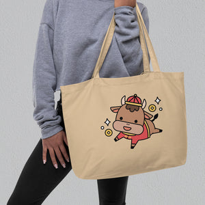 Year of the Ox Large Tote - Ni De Mama Chinese Clothing