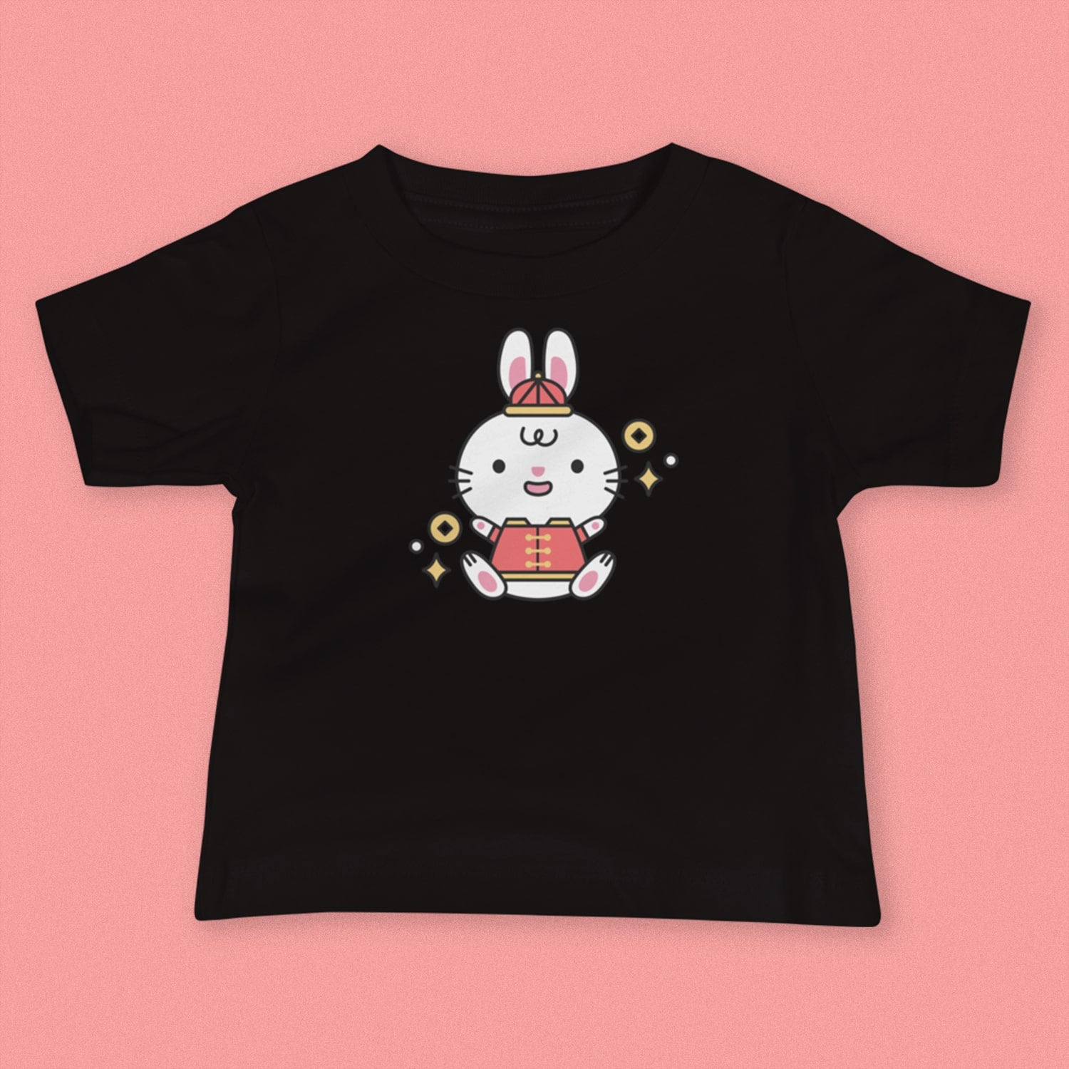 Year of the Rabbit Baby T-Shirt - Ni De Mama Chinese Clothing