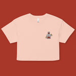 Load image into Gallery viewer, Year of the Rabbit Crop T-Shirt - Ni De Mama Chinese Clothing

