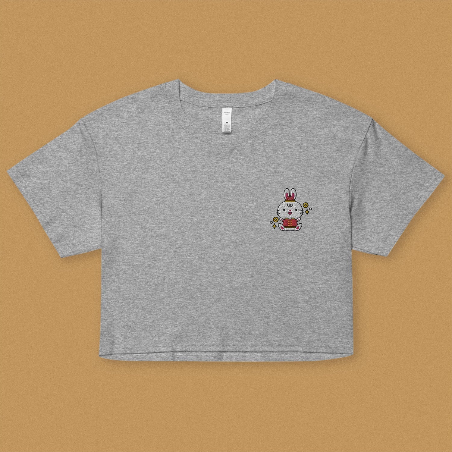Year of the Rabbit Crop T-Shirt - Ni De Mama Chinese Clothing