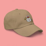Load image into Gallery viewer, Year of the Rabbit Embroidered Cap - Ni De Mama Chinese Clothing

