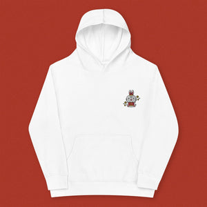Year of the Rabbit Embroidered Kids Hoodie - Ni De Mama Chinese Clothing
