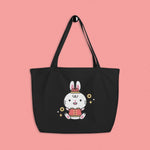 Load image into Gallery viewer, Year of the Rabbit Large Tote - Ni De Mama Chinese Clothing
