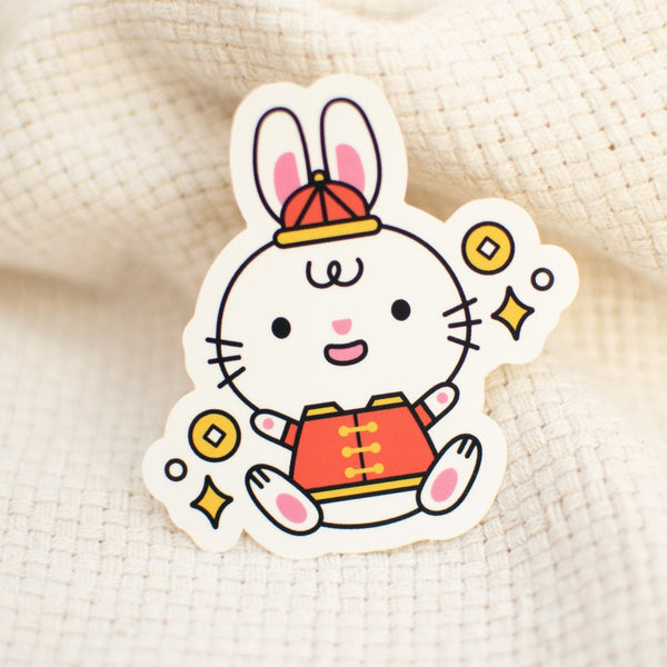 Year of the Rabbit Vinyl Sticker - Ni De Mama Chinese Clothing
