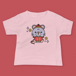 Load image into Gallery viewer, Year of the Rat Baby T-Shirt - Ni De Mama Chinese - Inspired Clothing | Pink , 6 - 12m
