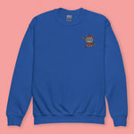 Load image into Gallery viewer, Year of the Rat Embroidered Kids Sweatshirt - Ni De Mama Chinese Clothing
