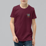 Load image into Gallery viewer, Year of the Rat Embroidered Kids T-Shirt - Ni De Mama Chinese Clothing
