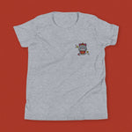 Load image into Gallery viewer, Year of the Rat Embroidered Kids T-Shirt - Ni De Mama Chinese Clothing
