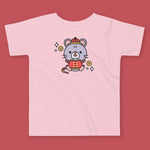 Load image into Gallery viewer, Year of the Rat Toddler T-Shirt - Ni De Mama Chinese - Inspired Clothing | Pink , 2T
