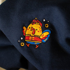 Year of the Rooster Embroidered Hoodie - Ni De Mama Chinese Clothing