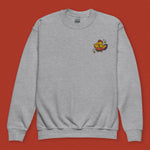 Load image into Gallery viewer, Year of the Rooster Embroidered Kids Sweatshirt - Ni De Mama Chinese Clothing
