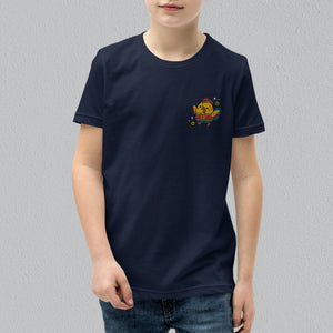 Year of the Rooster Embroidered Kids T-Shirt - Ni De Mama Chinese Clothing