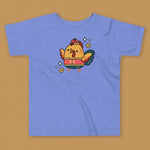 Load image into Gallery viewer, Year of the Rooster Toddler T-Shirt - Ni De Mama Chinese - Inspired Clothing | Heather Blue , 2T
