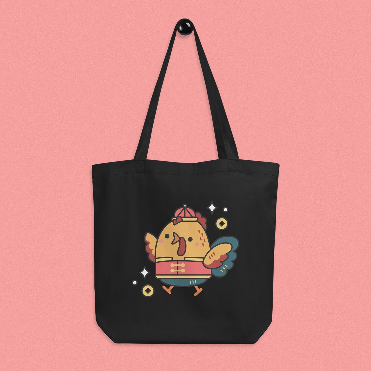 Year of the Rooster Tote Bag - Ni De Mama Chinese Clothing