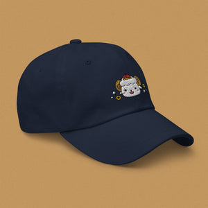 Year of the Sheep Embroidered Cap - Ni De Mama Chinese Clothing