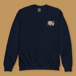 Load image into Gallery viewer, Year of the Sheep Embroidered Kids Sweatshirt - Ni De Mama Chinese Clothing
