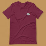 Load image into Gallery viewer, Year of the Sheep Embroidered T-Shirt - Ni De Mama Chinese Clothing
