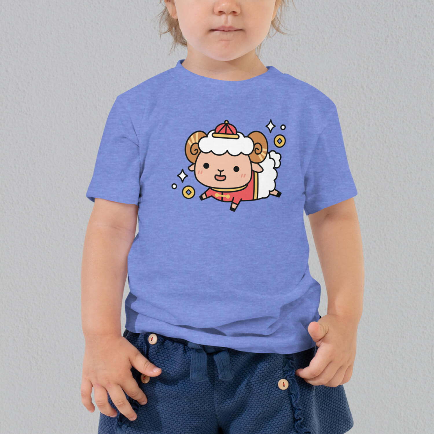 Year of the Sheep Toddler T-Shirt - Ni De Mama Chinese Clothing