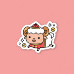 Load image into Gallery viewer, Year of the Sheep Vinyl Sticker - Ni De Mama Chinese Clothing

