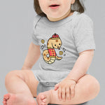 Load image into Gallery viewer, Year of the Snake Baby Onesie - Ni De Mama Chinese - Inspired Clothing | Heather Charcoal , 3 - 6m
