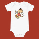Load image into Gallery viewer, Year of the Snake Baby Onesie - Ni De Mama Chinese Clothing
