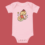 Load image into Gallery viewer, Year of the Snake Baby Onesie - Ni De Mama Chinese Clothing
