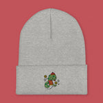 Load image into Gallery viewer, Year of the Snake Embroidered Beanie - Ni De Mama Chinese Clothing
