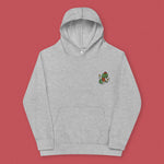 Load image into Gallery viewer, Year of the Snake Embroidered Kids Hoodie - Ni De Mama Chinese Clothing
