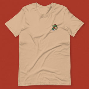 Year of the Snake Embroidered T-Shirt - Ni De Mama Chinese Clothing