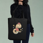 Load image into Gallery viewer, Year of the Snake Tote Bag - Ni De Mama Chinese Clothing
