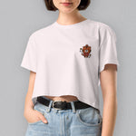 Load image into Gallery viewer, Year of the Tiger Crop T-Shirt - Ni De Mama Chinese Clothing
