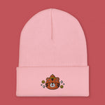 Load image into Gallery viewer, Year of the Tiger Embroidered Beanie - Ni De Mama Chinese Clothing
