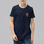 Load image into Gallery viewer, Year of the Tiger Embroidered Kids T-Shirt - Ni De Mama Chinese Clothing
