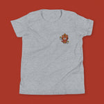 Load image into Gallery viewer, Year of the Tiger Embroidered Kids T-Shirt - Ni De Mama Chinese Clothing
