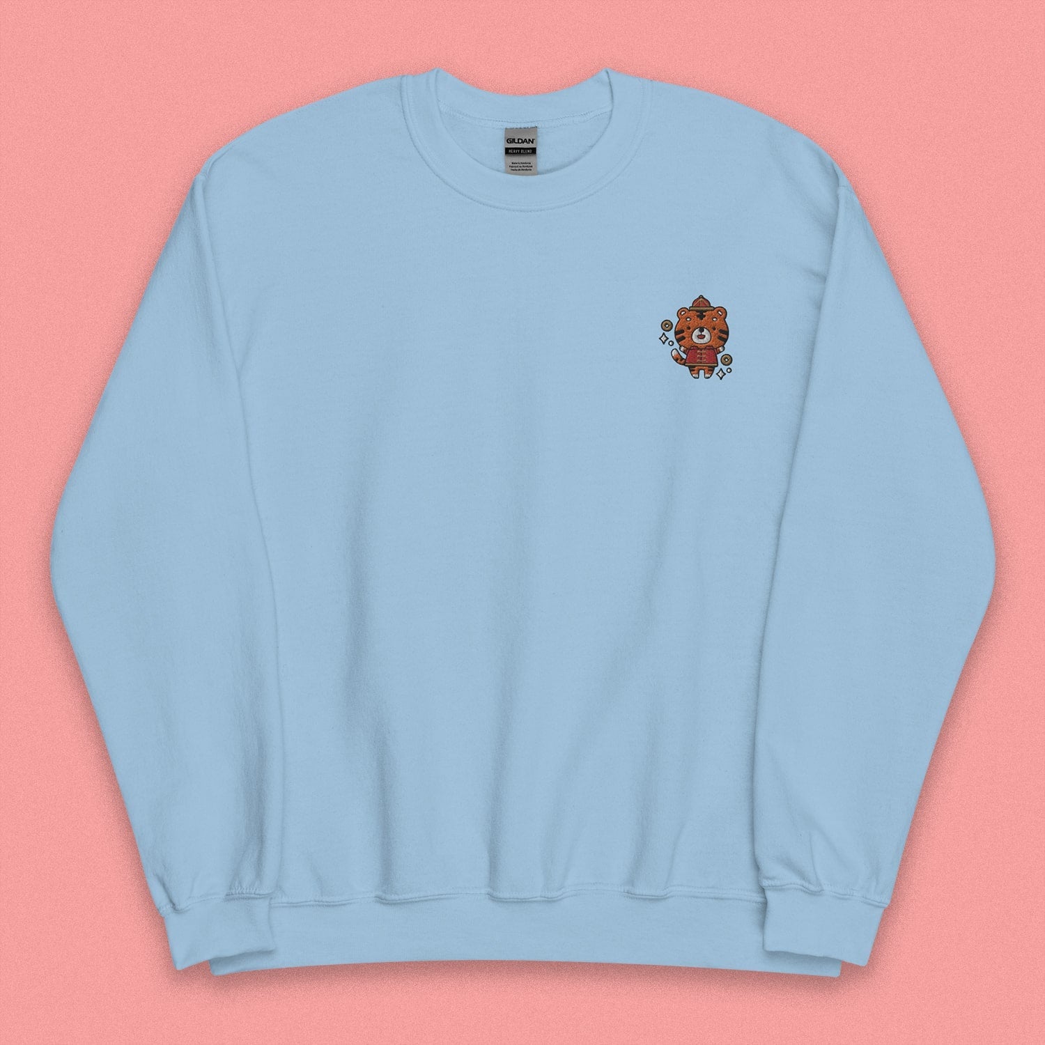 Year of the Tiger Embroidered Sweatshirt - Ni De Mama Chinese Clothing