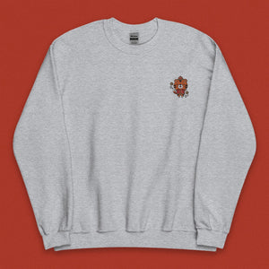 Year of the Tiger Embroidered Sweatshirt - Ni De Mama Chinese Clothing